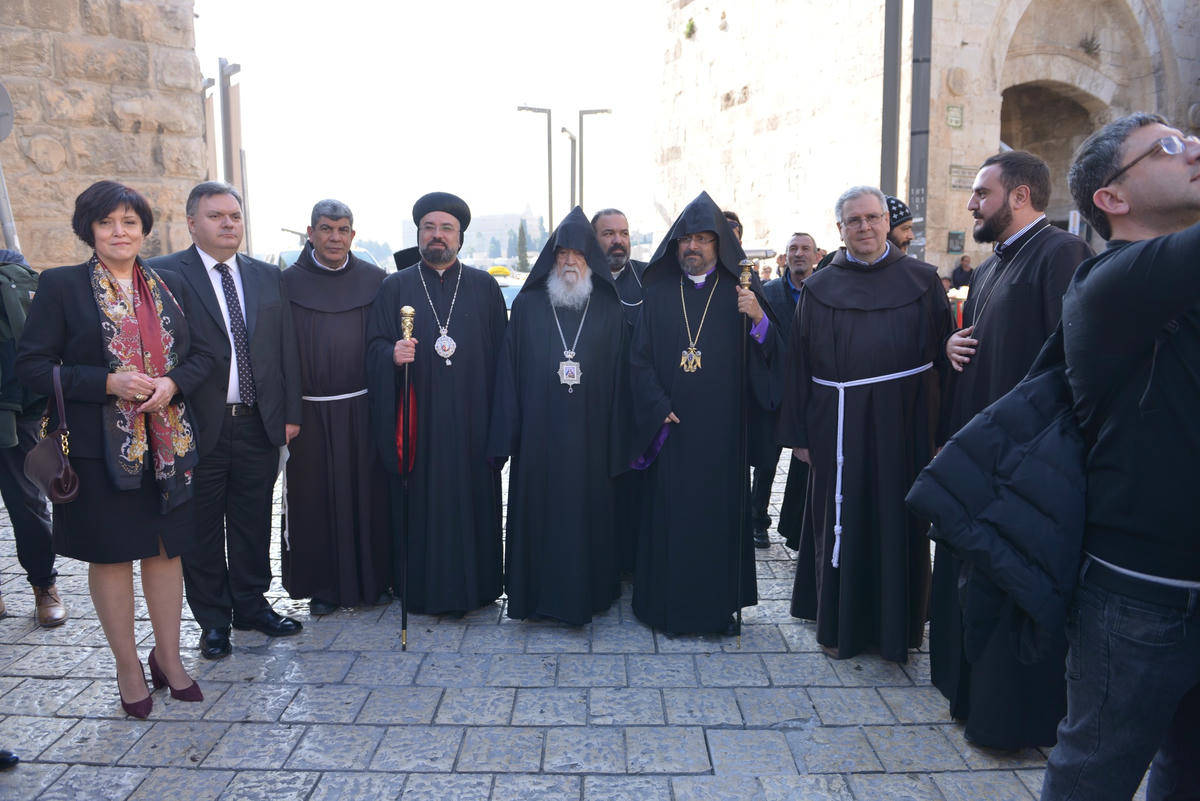 Patrik Maşalyan'ın Kudüs ziyareti başladı